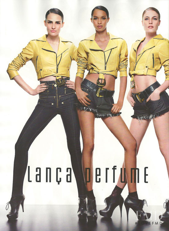 Lais Ribeiro featured in  the Lanca Perfume advertisement for Autumn/Winter 2011