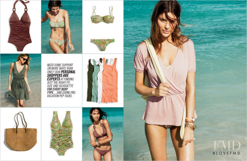 Lais Ribeiro featured in  the J.Crew catalogue for Summer 2011