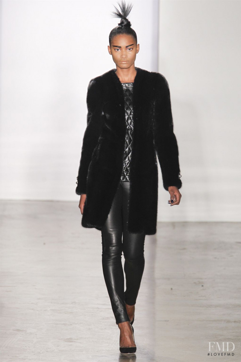 Melodie Monrose featured in  the Kevork Kiledjian fashion show for Autumn/Winter 2012