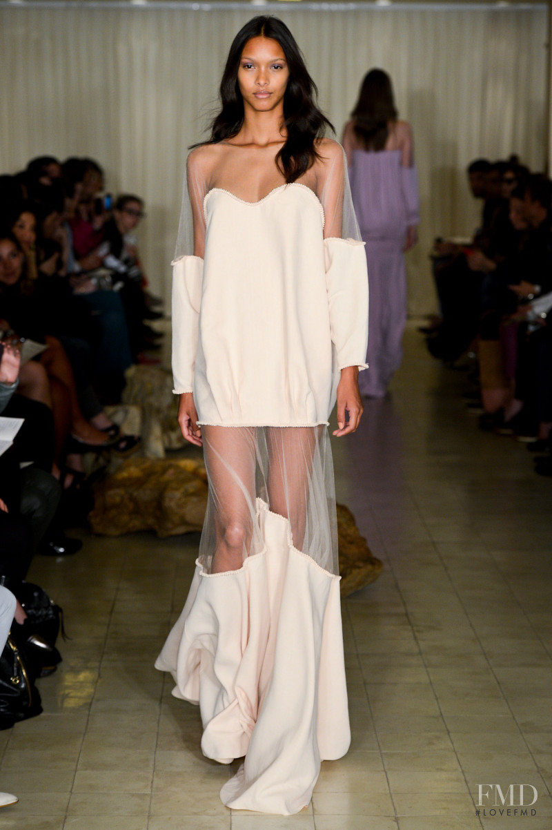 Lais Ribeiro featured in  the Paula Raia fashion show for Spring/Summer 2013