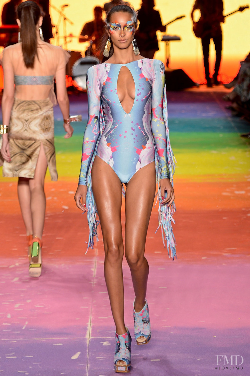 Lais Ribeiro featured in  the Triya fashion show for Spring/Summer 2013