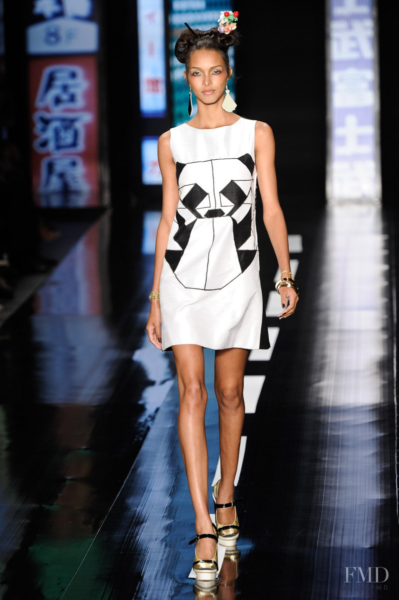 Lais Ribeiro featured in  the Oh Boy fashion show for Spring/Summer 2013