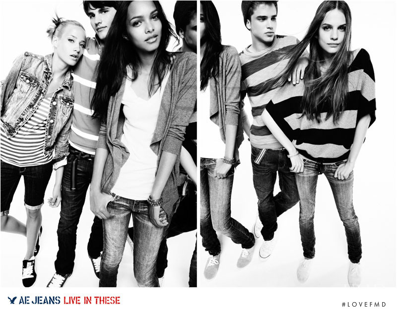 Lais Ribeiro featured in  the American Eagle OutFitters advertisement for Autumn/Winter 2010