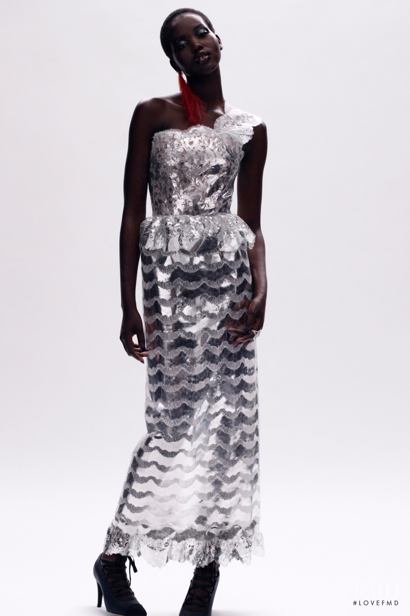 Adut Akech Bior featured in  the Chanel Haute Couture lookbook for Autumn/Winter 2020