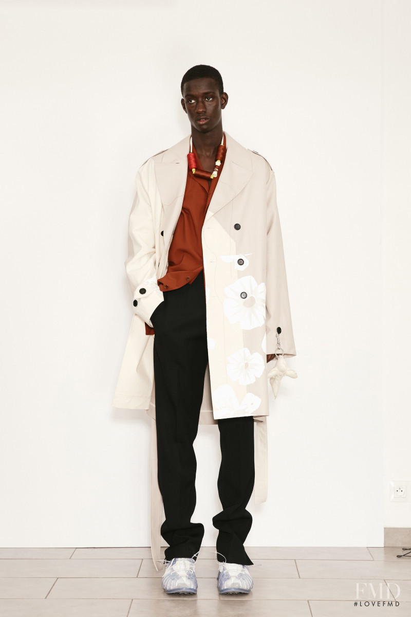 Lamine Faty featured in  the Botter lookbook for Spring/Summer 2021