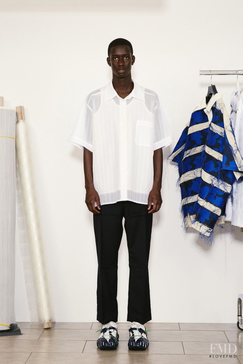 Lamine Faty featured in  the Botter lookbook for Spring/Summer 2021