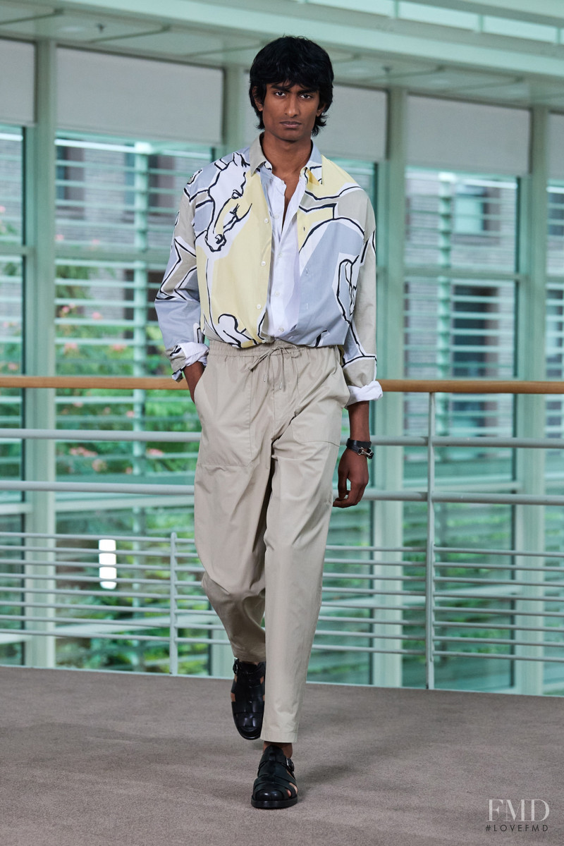 Rishi Robin featured in  the Hermès lookbook for Spring/Summer 2021
