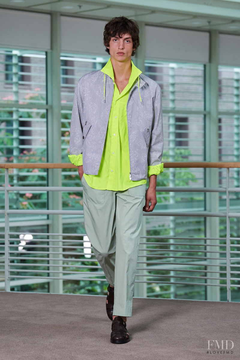Lucas El Bali featured in  the Hermès lookbook for Spring/Summer 2021