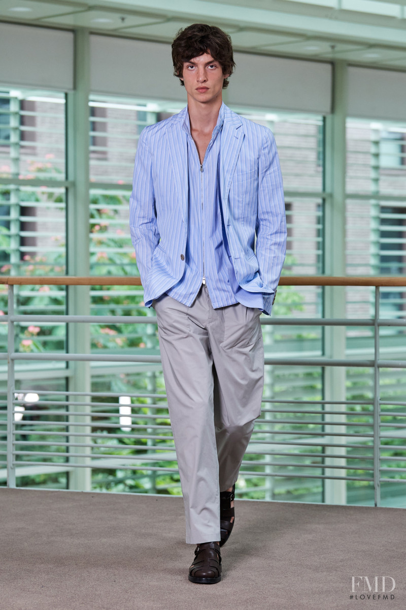 Lucas El Bali featured in  the Hermès lookbook for Spring/Summer 2021