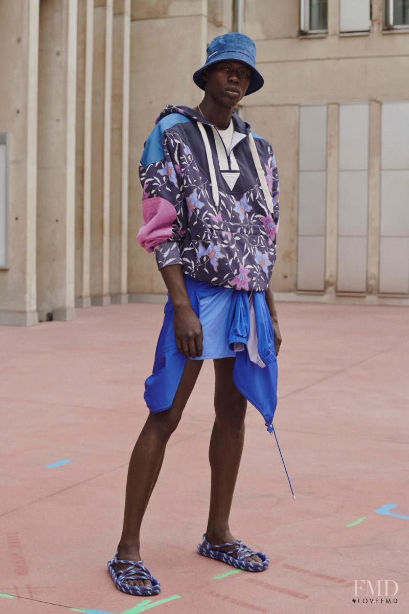 Alpha Dia featured in  the Isabel Marant lookbook for Spring/Summer 2021