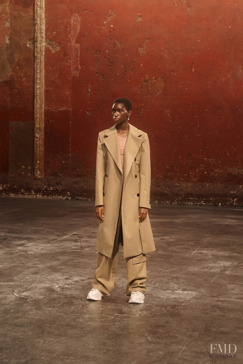 Diarra Samb featured in  the Wooyoungmi lookbook for Spring/Summer 2021