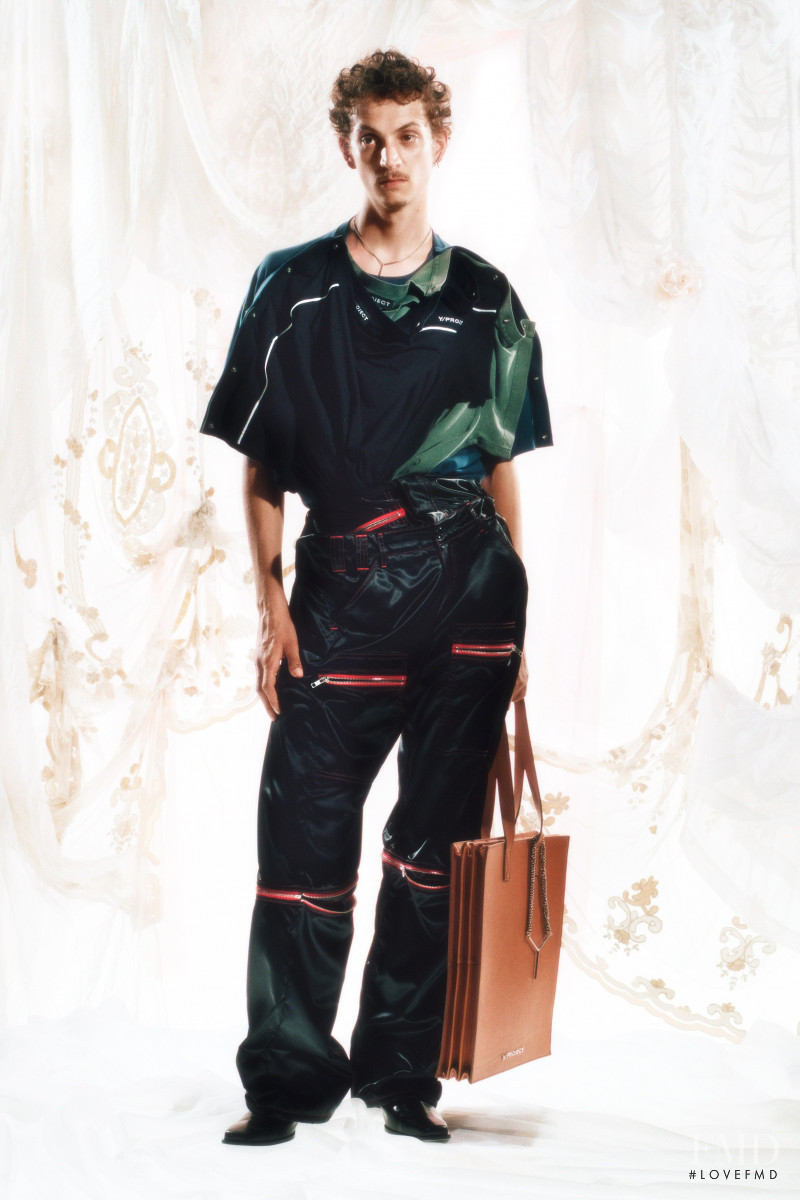 Victor Vignon featured in  the Y/Project lookbook for Spring/Summer 2021