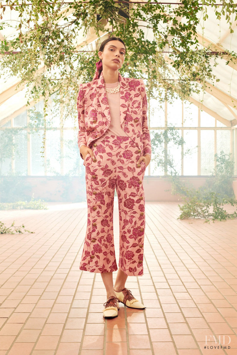 Charlee Fraser featured in  the Zimmermann lookbook for Resort 2021