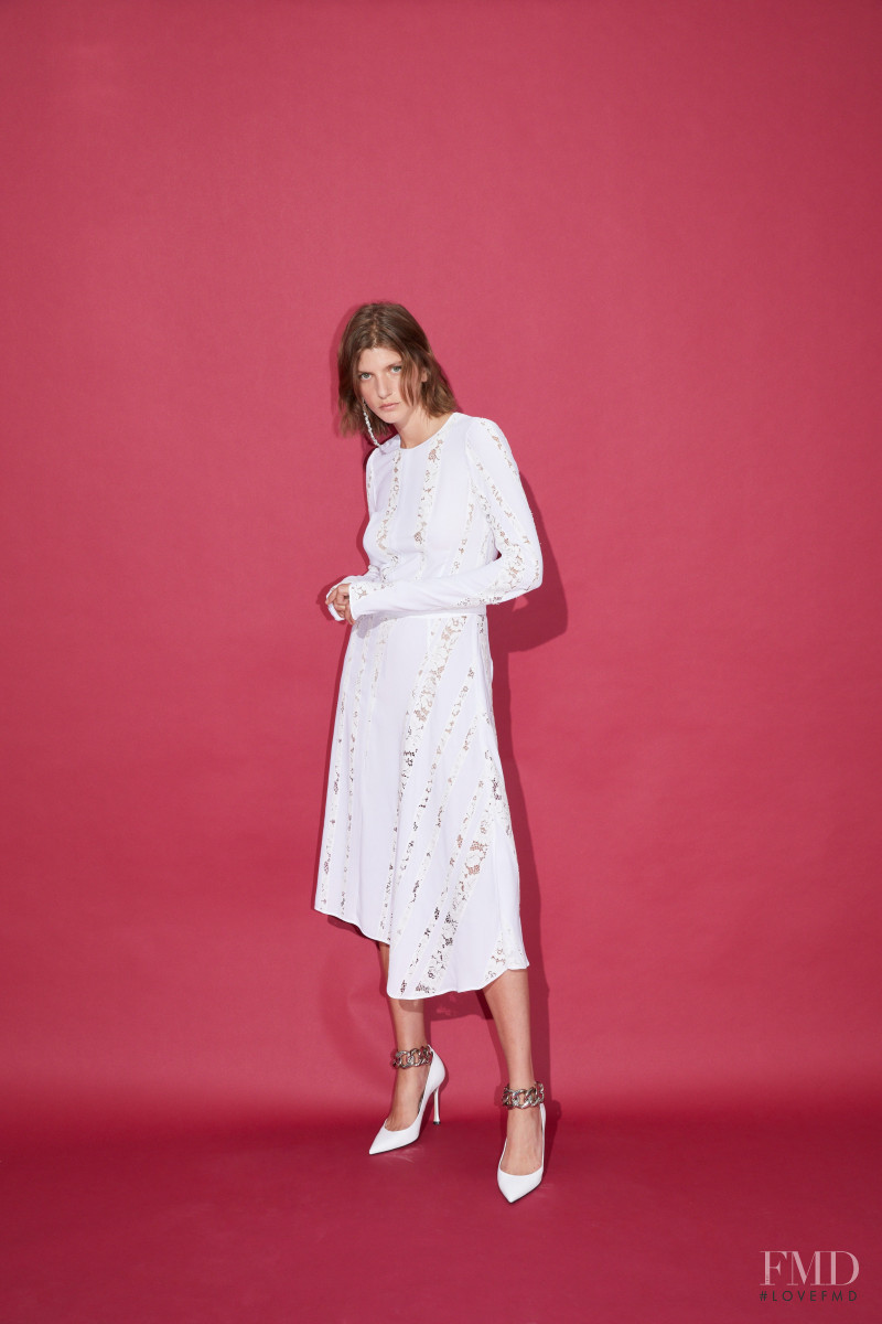 Caterina Ravaglia featured in  the N° 21 lookbook for Resort 2021