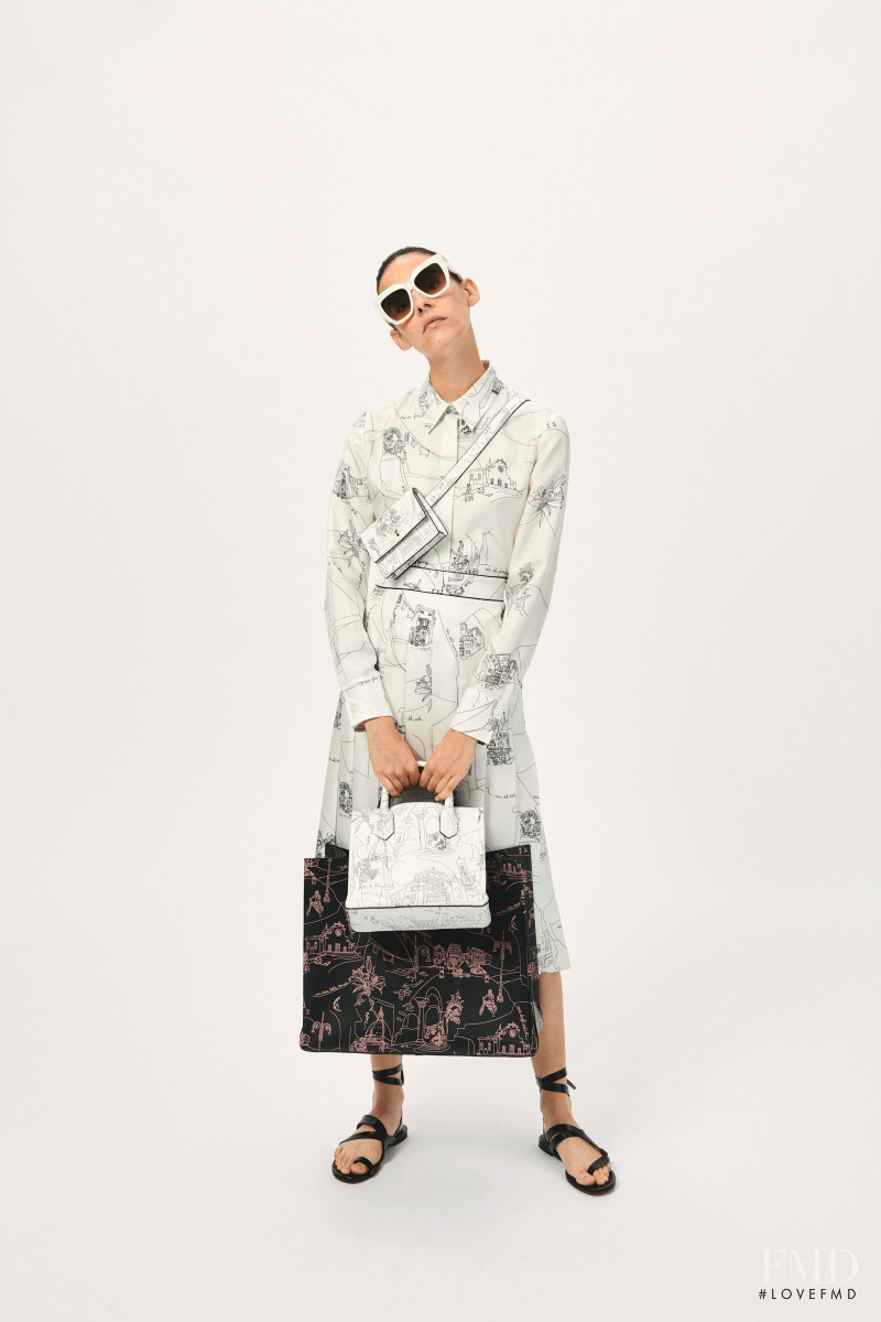 Cyrielle Lalande featured in  the Pucci lookbook for Resort 2021