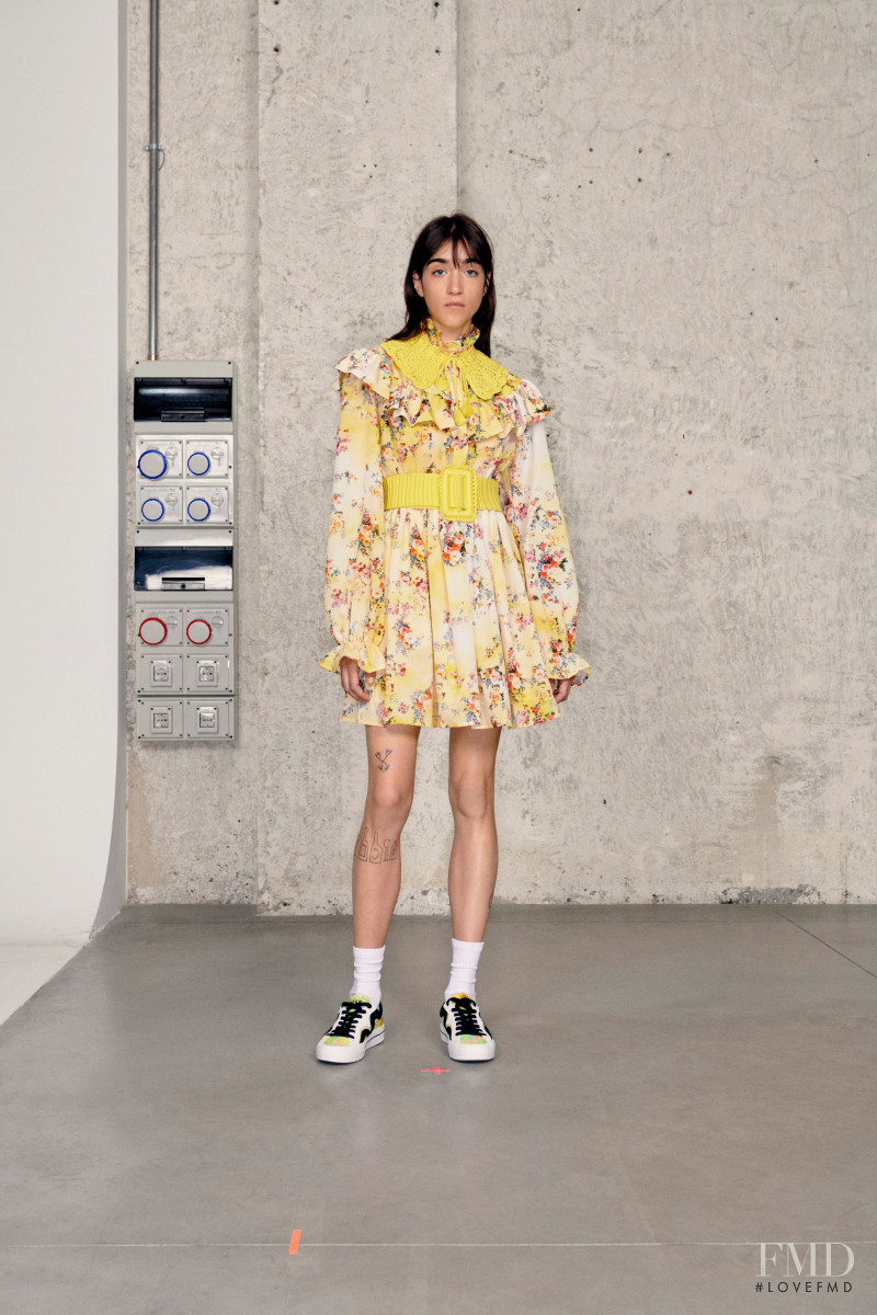 Zso Varju featured in  the MSGM lookbook for Resort 2021