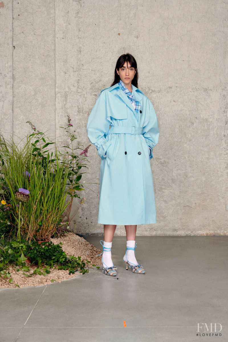 Zso Varju featured in  the MSGM lookbook for Resort 2021