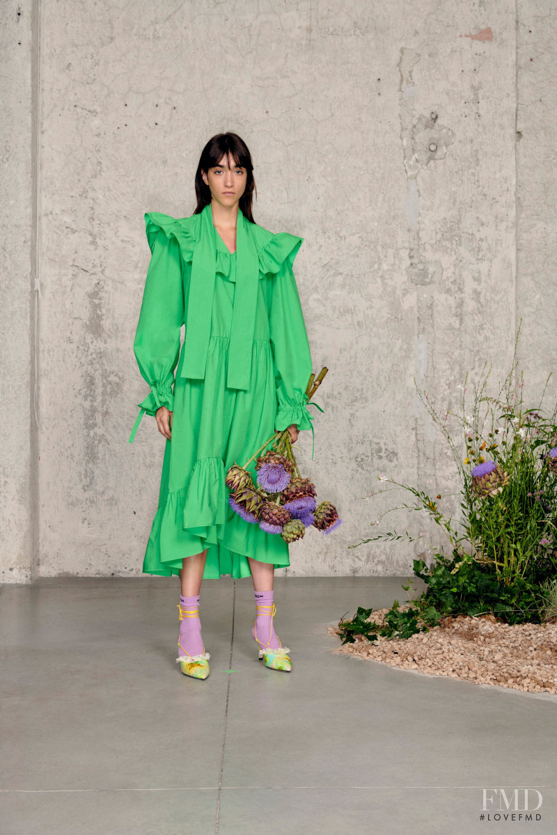 Zso Varju featured in  the MSGM lookbook for Resort 2021