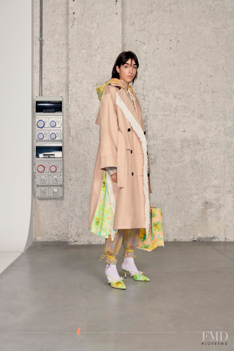 Zso Varju featured in  the MSGM lookbook for Resort 2021