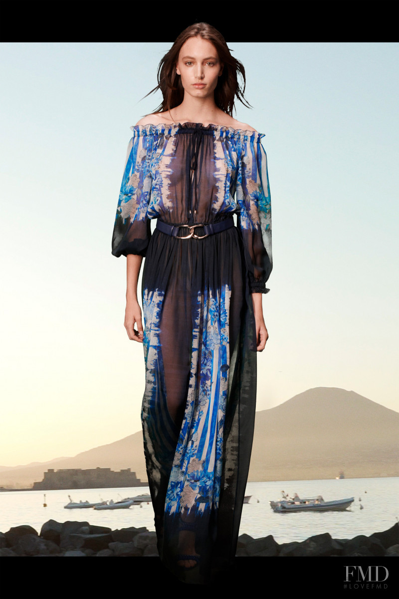 Aurora Talarico featured in  the Alberta Ferretti lookbook for Resort 2021