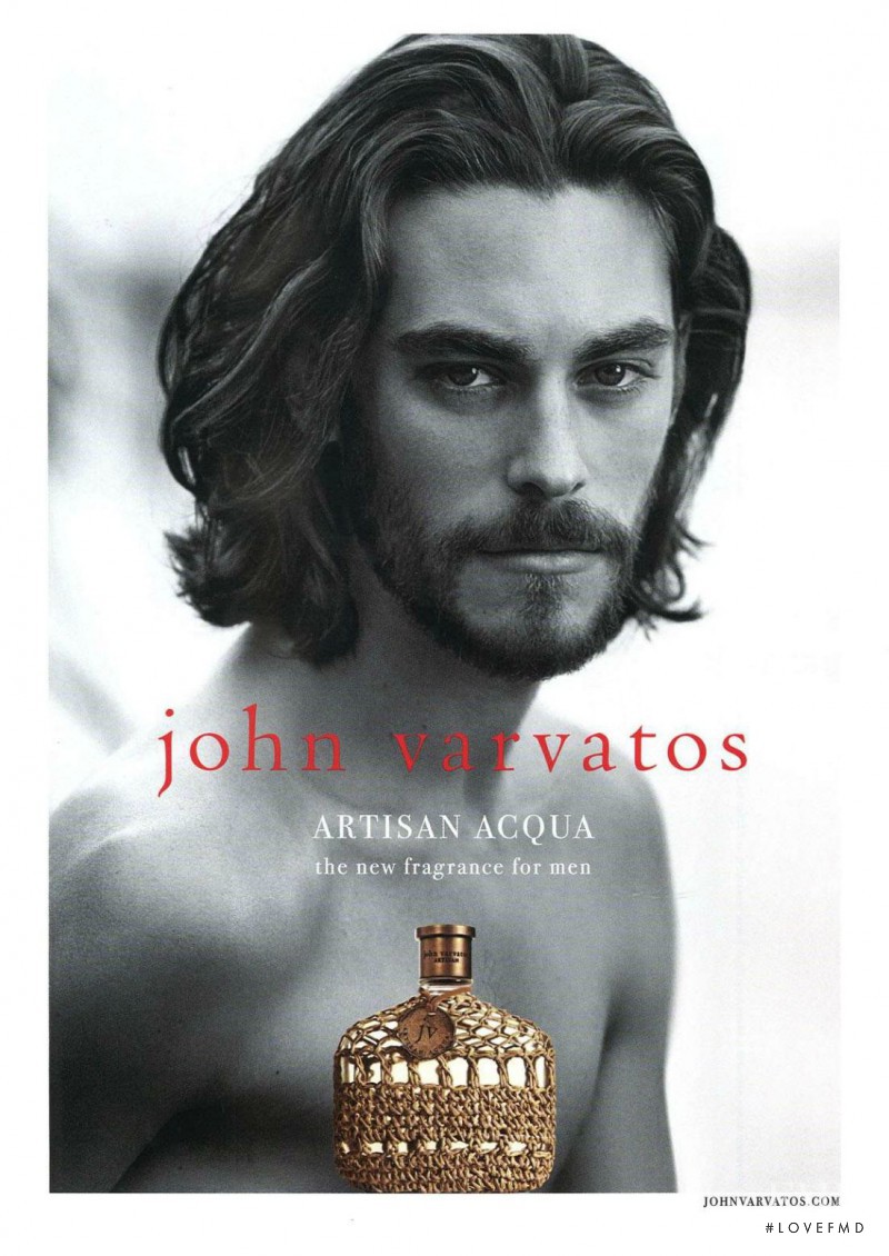 John Varvatos Artisan Acqua Fragrance advertisement for Spring/Summer 2014
