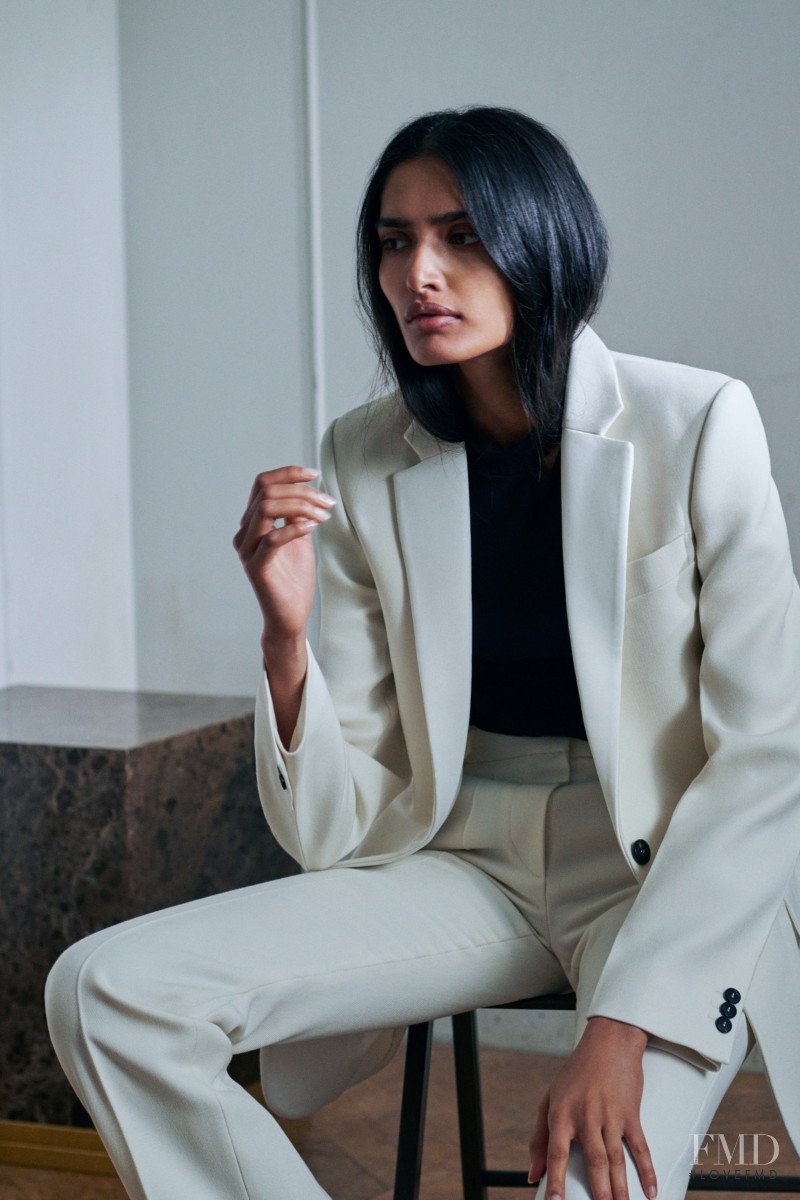 Aishwarya Gupta featured in  the Victoria Beckham lookbook for Resort 2021