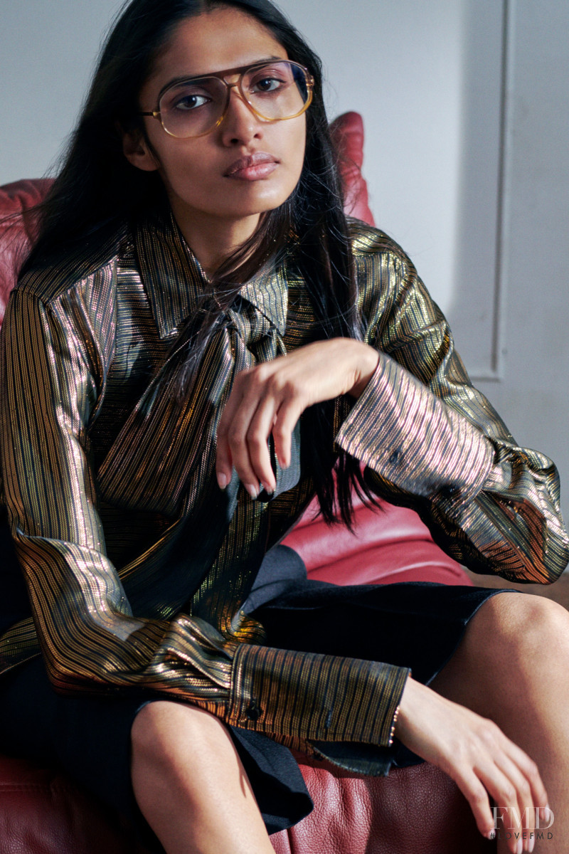 Aishwarya Gupta featured in  the Victoria Beckham lookbook for Resort 2021