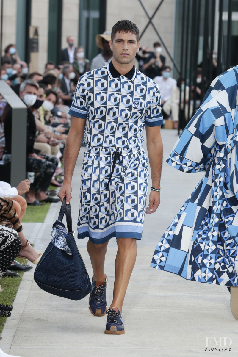 Fabio Mancini featured in  the Dolce & Gabbana fashion show for Spring/Summer 2021
