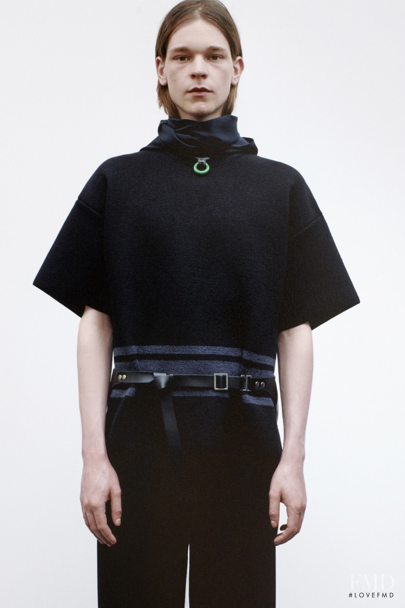 Jakob Eilinghoff featured in  the Jil Sander lookbook for Spring/Summer 2021