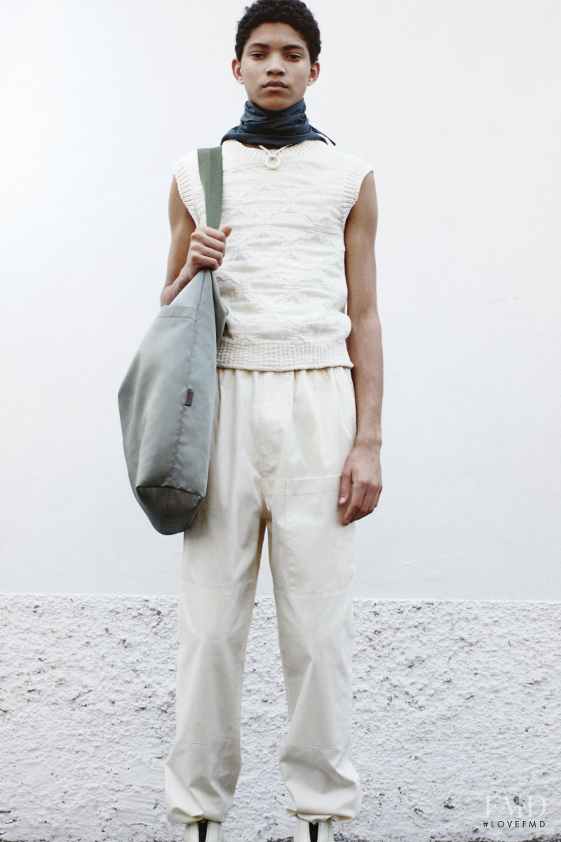 Jeranimo van Russel featured in  the Jil Sander lookbook for Spring/Summer 2021