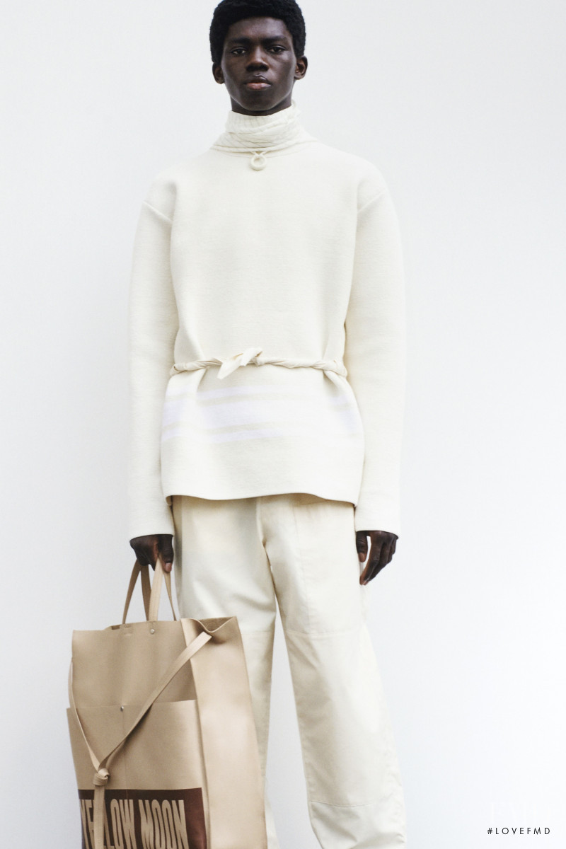 Ottawa Kwami featured in  the Jil Sander lookbook for Spring/Summer 2021