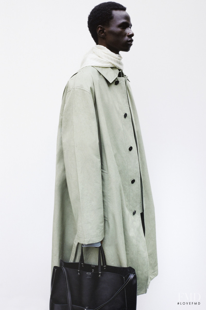 Malick Bodian featured in  the Jil Sander lookbook for Spring/Summer 2021