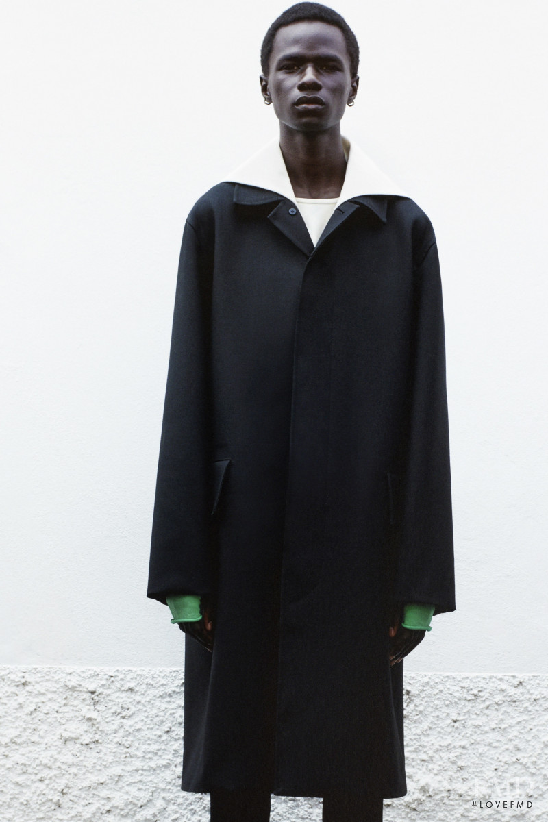 Malick Bodian featured in  the Jil Sander lookbook for Spring/Summer 2021