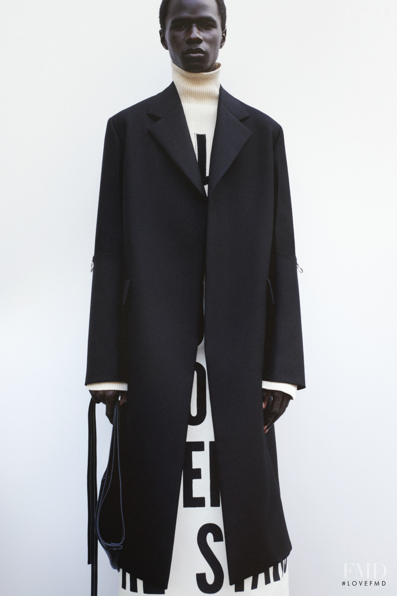 Malick Bodian featured in  the Jil Sander lookbook for Spring/Summer 2021