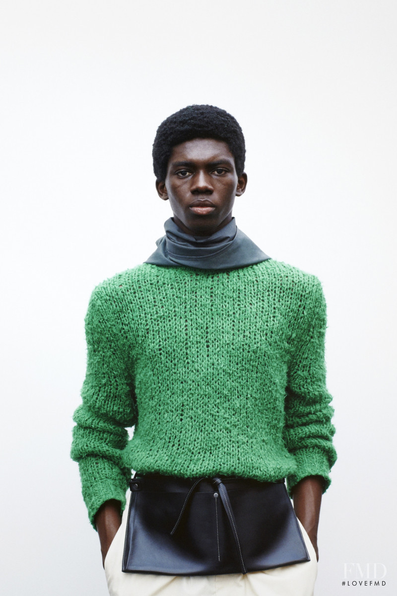 Ottawa Kwami featured in  the Jil Sander lookbook for Spring/Summer 2021