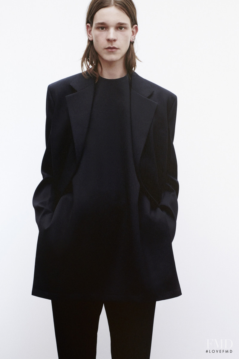 Jakob Eilinghoff featured in  the Jil Sander lookbook for Spring/Summer 2021