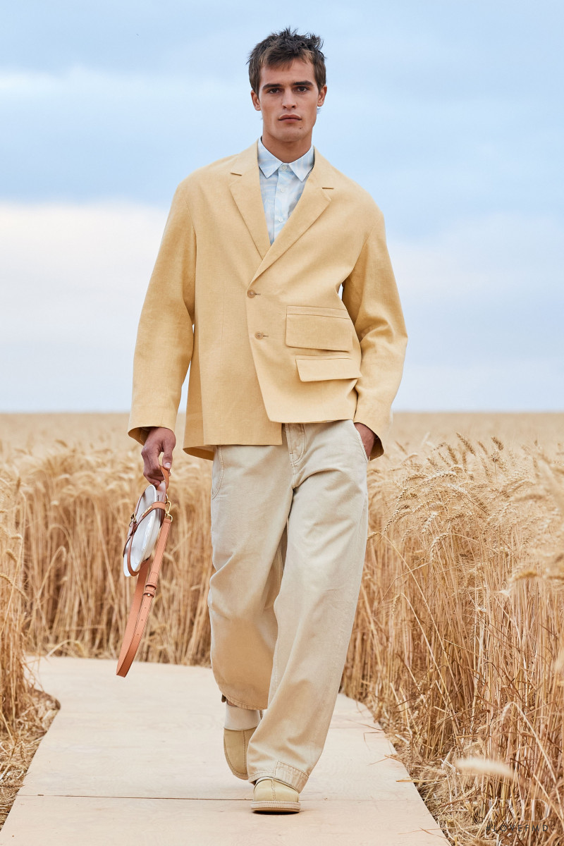 Parker van Noord featured in  the Jacquemus lookbook for Spring/Summer 2021
