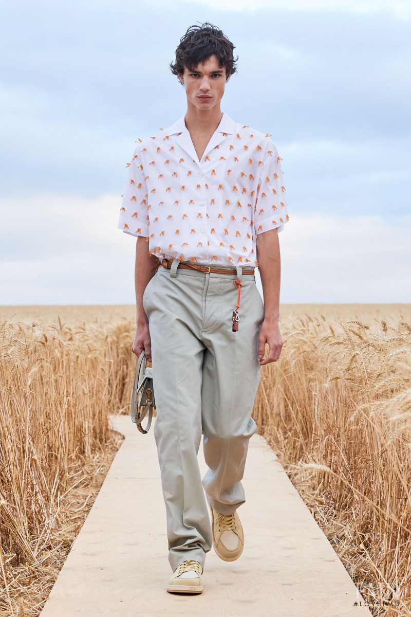 Fernando Lindez featured in  the Jacquemus lookbook for Spring/Summer 2021
