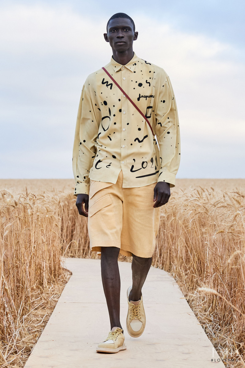 Fernando Cabral featured in  the Jacquemus lookbook for Spring/Summer 2021
