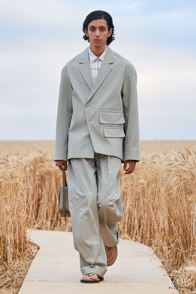 Youssef Bouzamita featured in  the Jacquemus lookbook for Spring/Summer 2021