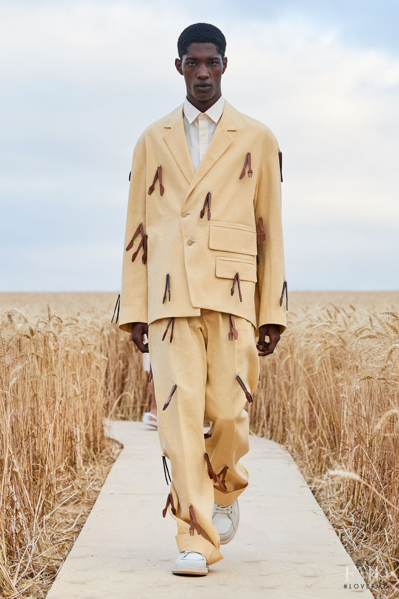 Diogo Gomes featured in  the Jacquemus lookbook for Spring/Summer 2021