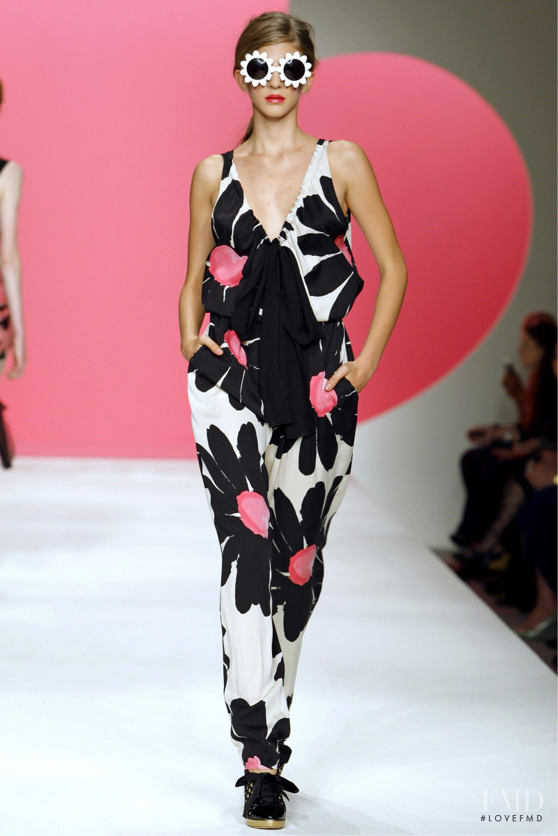 Caterina Ravaglia featured in  the Love Moschino fashion show for Spring/Summer 2010