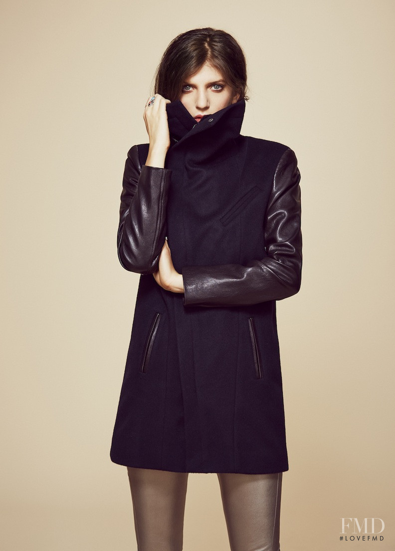 Caterina Ravaglia featured in  the Veda lookbook for Autumn/Winter 2014