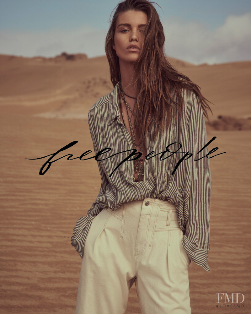 Luna Bijl featured in  the Free People catalogue for Spring 2020