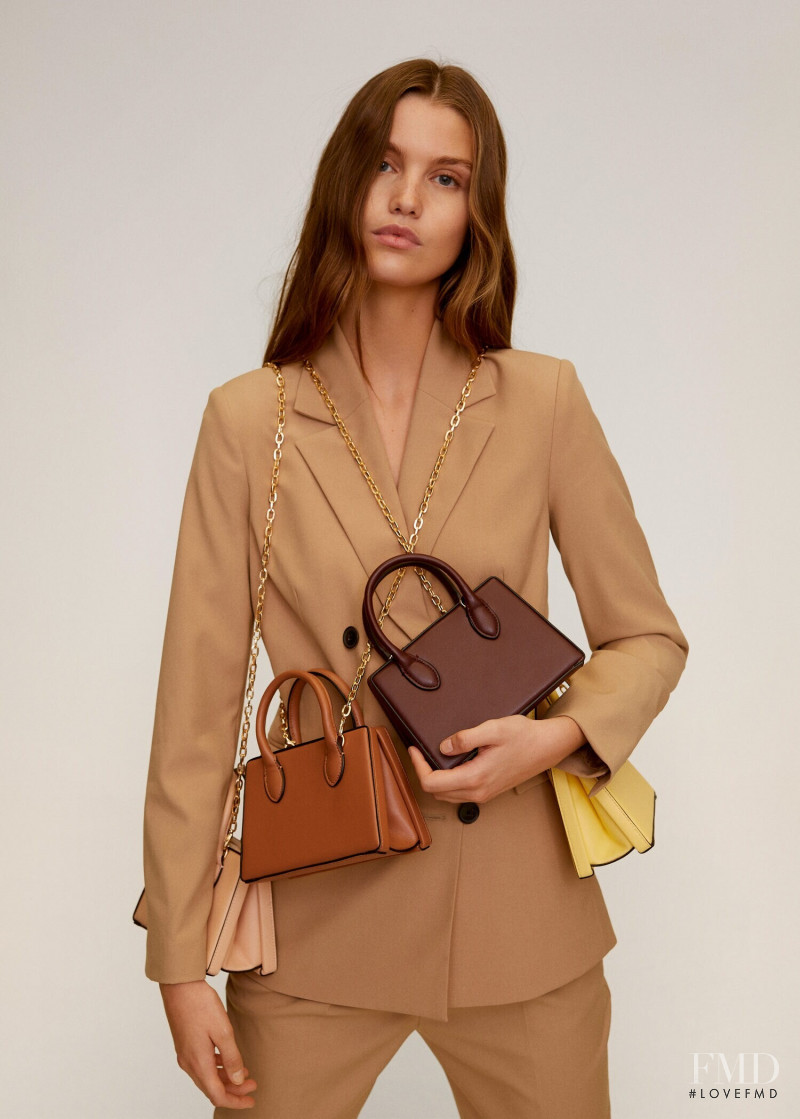 Luna Bijl featured in  the Mango catalogue for Spring 2020