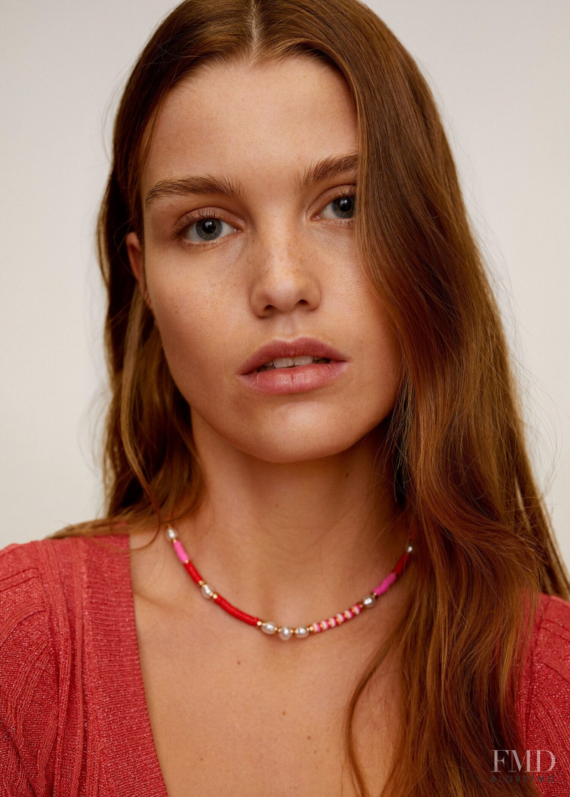 Luna Bijl featured in  the Mango catalogue for Spring 2020