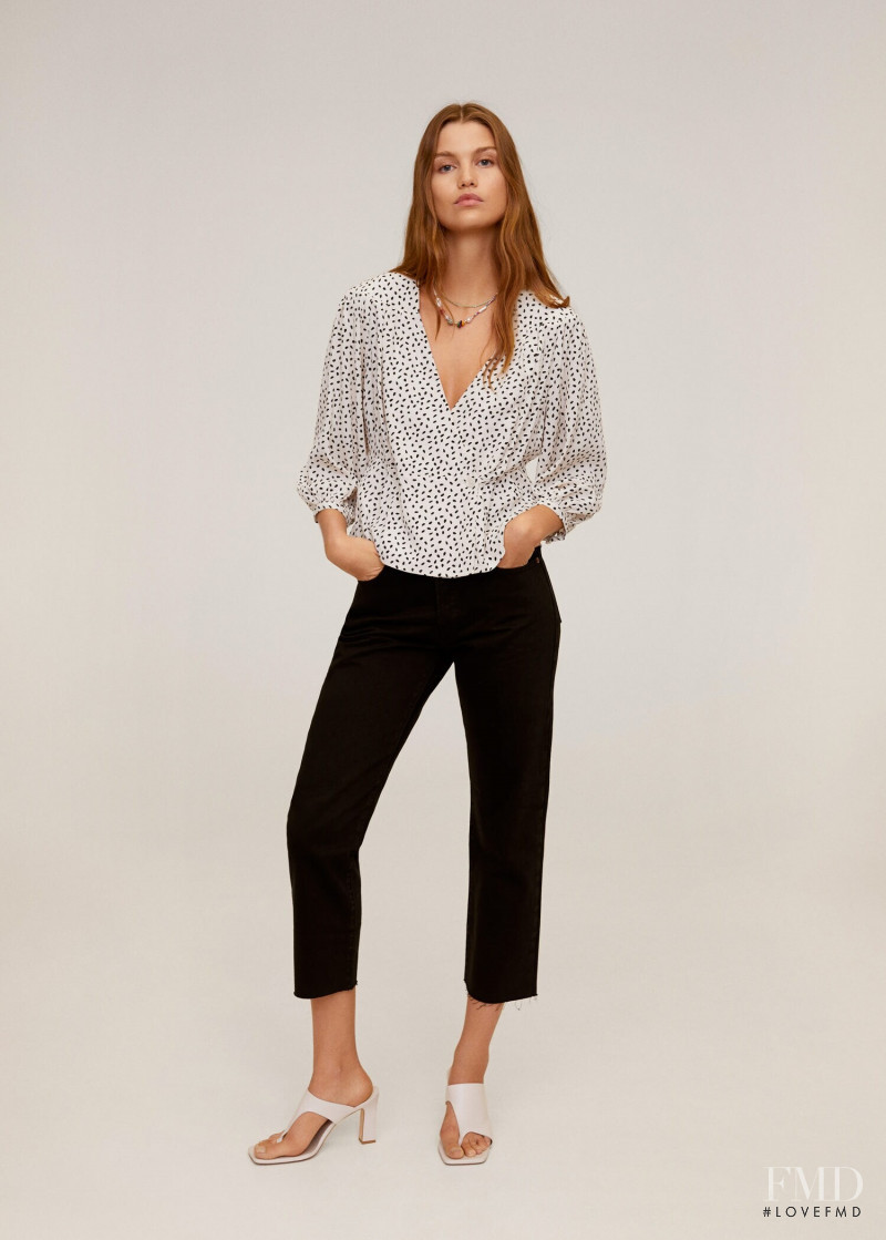 Luna Bijl featured in  the Mango catalogue for Spring 2020