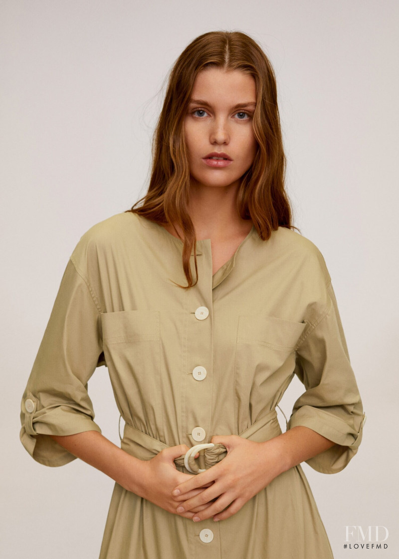 Luna Bijl featured in  the Mango catalogue for Spring 2020