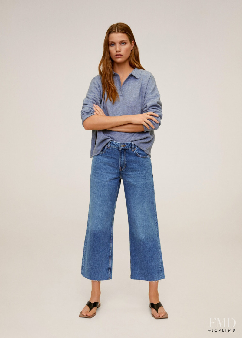 Luna Bijl featured in  the Mango catalogue for Spring 2020