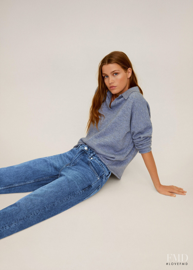 Luna Bijl featured in  the Mango catalogue for Spring 2020